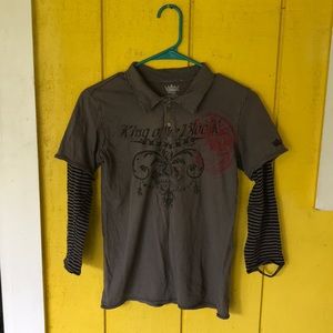 Boys layered Tee #69